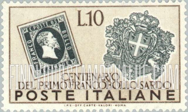 FindYourStampsValue: Sardinia Stamps of 1851