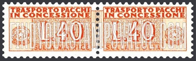 FindYourStampsValue: PARCEL POST AUTHORIZED DELIVERY - Trasporto Pacchi in Concessione