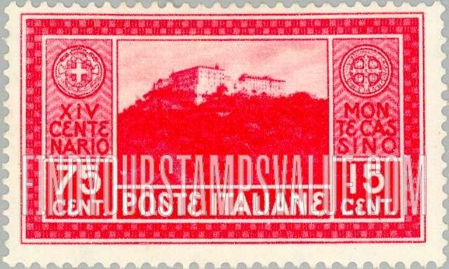 FindYourStampsValue: Monks Laying Cornerstone