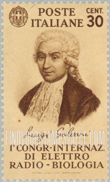 FindYourStampsValue: Luigi Galvani