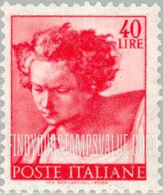 FindYourStampsValue: Designs from Sistine Chapel by Michelangelo: Daniel
