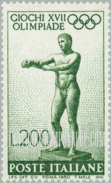 FindYourStampsValue: Statues: Apoxyomenos by Lysippus