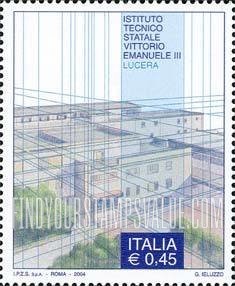 FindYourStampsValue: Victor Emmanuel III State Technical Institute, Lucera