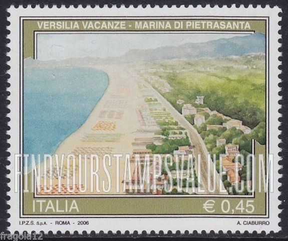 FindYourStampsValue: Tourism Type of 2005: Marina di Pietrasanta