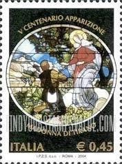 FindYourStampsValue: Apparition of Madonna of Tirano, 500th Anniversary