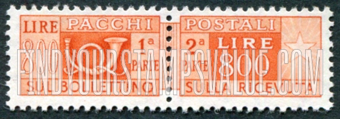 FindYourStampsValue: PARCEL POST - Pacchi Postali