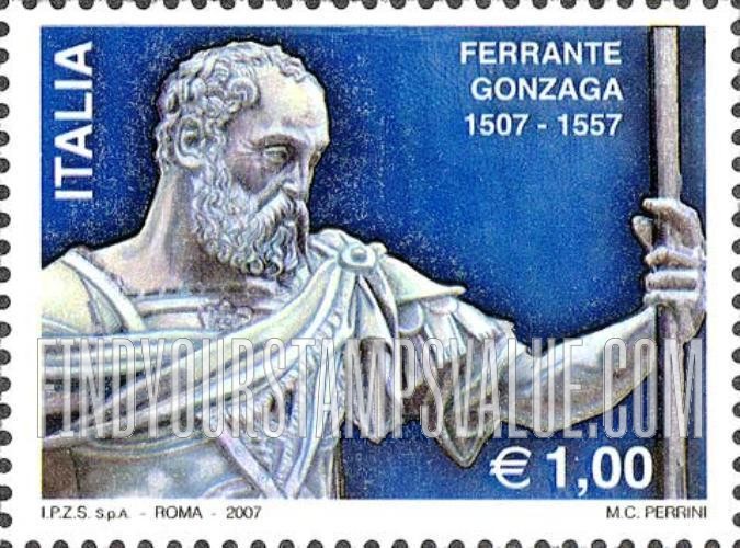 FindYourStampsValue: Ferrante Gonzaga (1507-57), Soldier