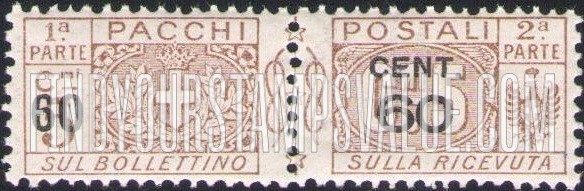 FindYourStampsValue: PARCEL POST - Pacchi Postali: Surcharged