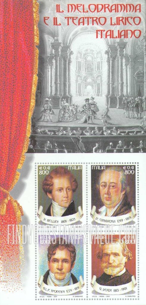 FindYourStampsValue: Opera Composers