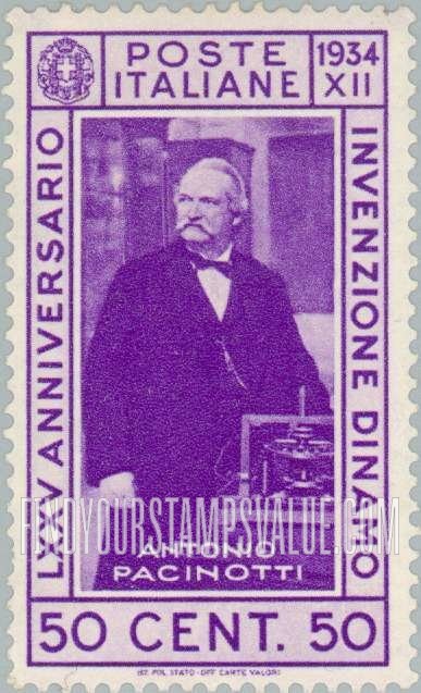 FindYourStampsValue: Antonio Pacinotti