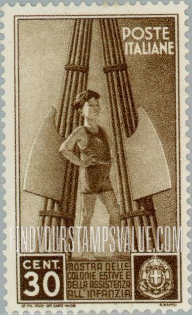 FindYourStampsValue: Child and Fasces