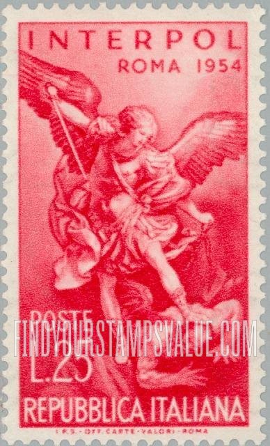 FindYourStampsValue: St. Michael Overpowering the Devil