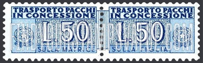 FindYourStampsValue: PARCEL POST AUTHORIZED DELIVERY - Trasporto Pacchi in Concessione