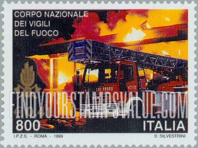 FindYourStampsValue: National Firefighting Service