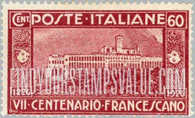 FindYourStampsValue: Assisi Monastery