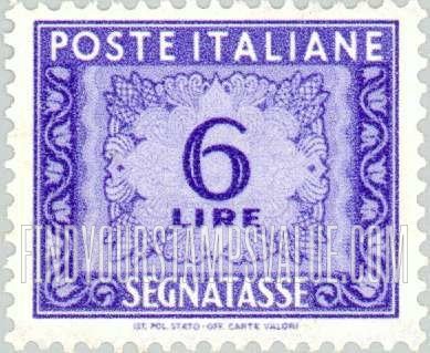 FindYourStampsValue: POSTAGE DUE - Numeral Value