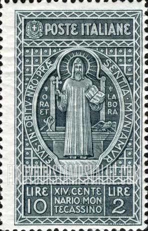 FindYourStampsValue: St. Benedict of Nursia