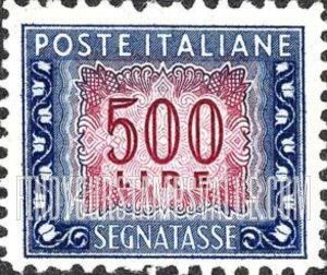 FindYourStampsValue: POSTAGE DUE - Numeral Value