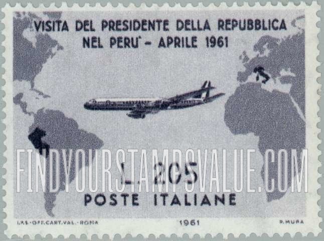 FindYourStampsValue: Italy to Peru