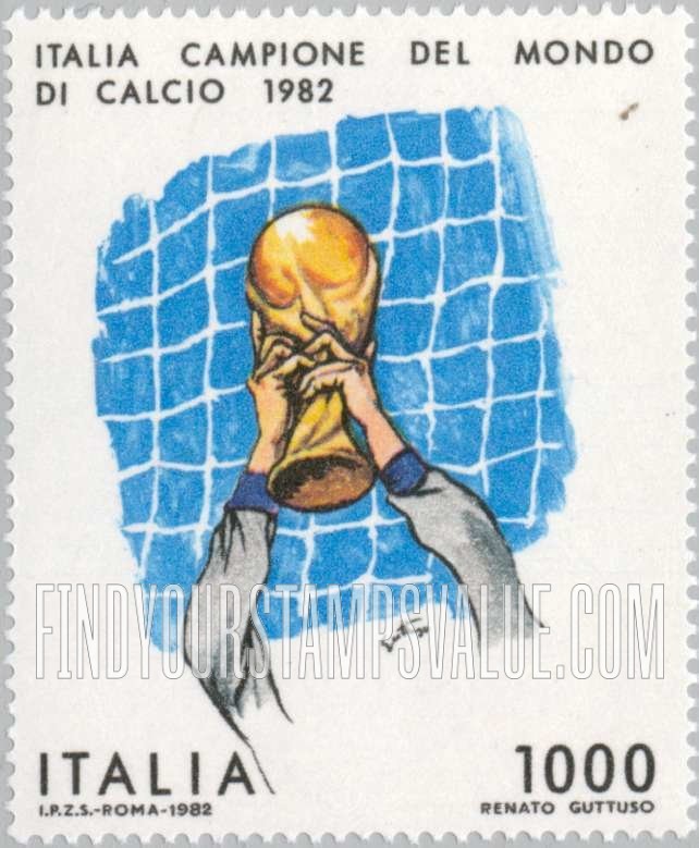 FindYourStampsValue: Italy’s Victory in 1982 World Cup: World Cup