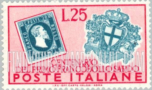 FindYourStampsValue: Sardinia Stamps of 1851