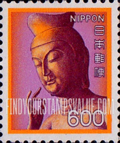 FindYourStampsValue: Miroku Bosatsu, Koryuji Temple - 広隆寺弥勒菩薩