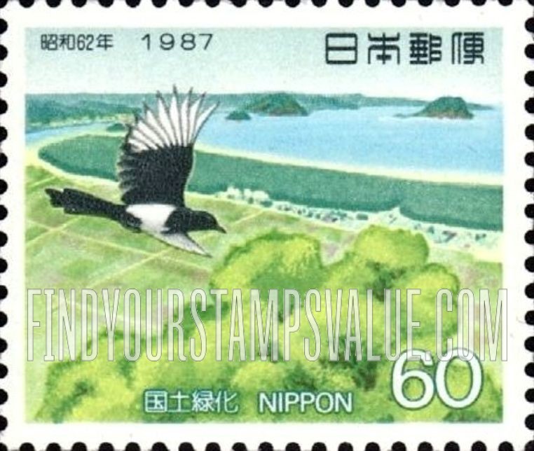 FindYourStampsValue: National Land Afforestation Campaign - 国土緑化