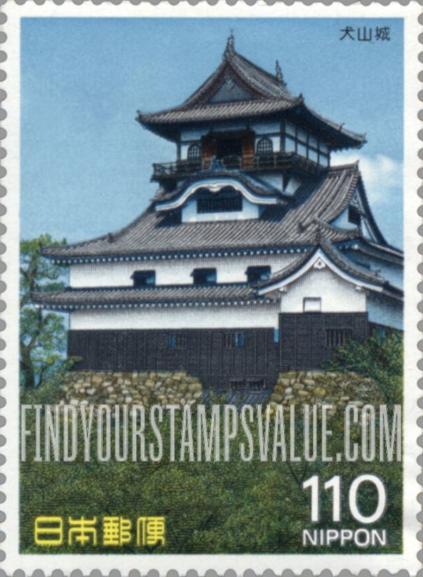 FindYourStampsValue: Imuyama Castle Donjon, 1469 - 犬山城天守