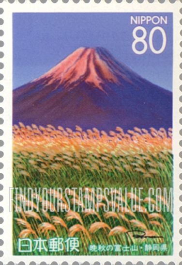 FindYourStampsValue: Shizuoka: Mt. Fuji - 静岡:初夏の富士山