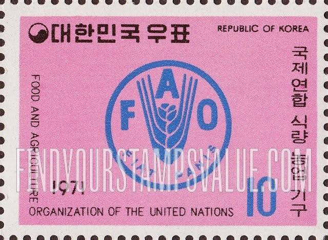 FindYourStampsValue: FAO - 국제연합식량농업기구