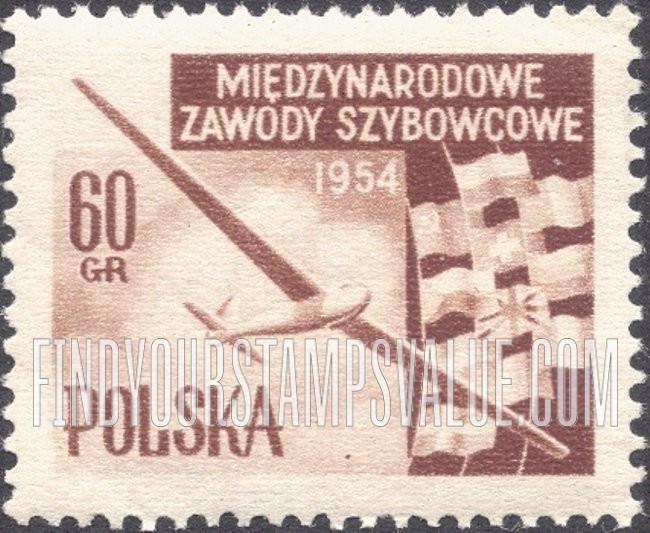 FindYourStampsValue: Glider, flags