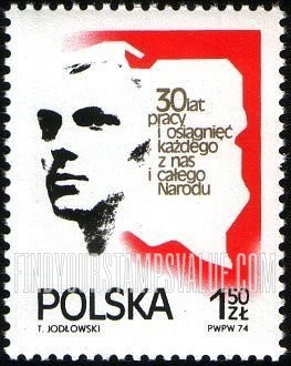 FindYourStampsValue: Man and Map of Poland