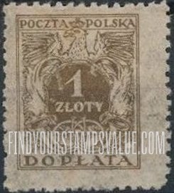 FindYourStampsValue: POSTAGE DUE - Numerals of Value