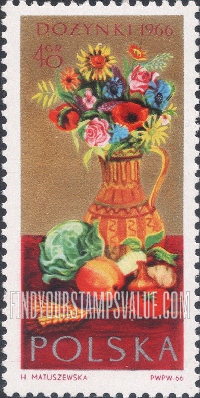 FindYourStampsValue: Flowers and Farm Produce