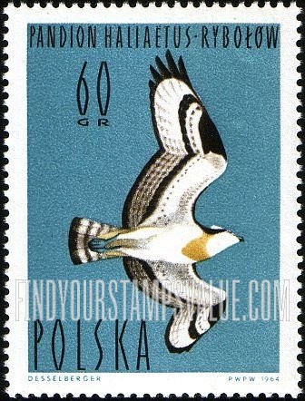 FindYourStampsValue: Waterfowl: Osprey