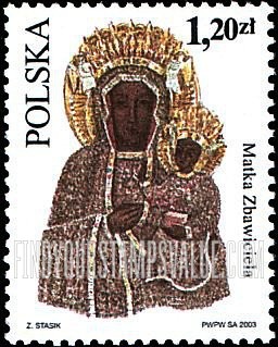 FindYourStampsValue: Depictions of the Virgin Mary Type of 2001: Mother of the Redeemer