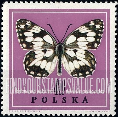 FindYourStampsValue: Various Butterflies