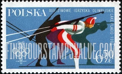 FindYourStampsValue: Biathlon, Olympic Rings