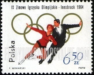 FindYourStampsValue: Sports: Figure skating pair