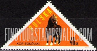 FindYourStampsValue: Horses: Horse from Sokolka