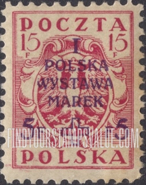 FindYourStampsValue: SEMI-POSTAL - Eagle: Regular Issue of 1919 Surcharged in Violet