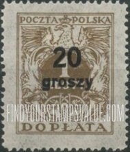 FindYourStampsValue: POSTAGE DUE - Numerals of Value: Postage Due Stamps of 1924 Surcharged