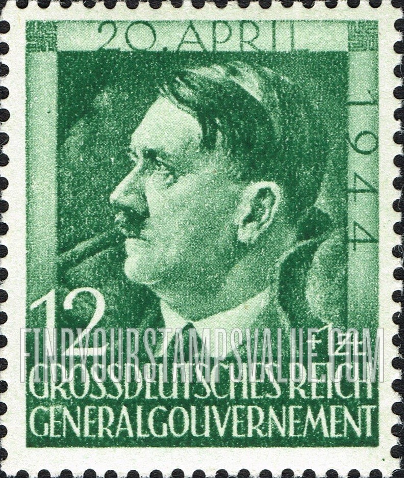 FindYourStampsValue: OCCUPATION SEMI-POSTAL - Adolf Hitler