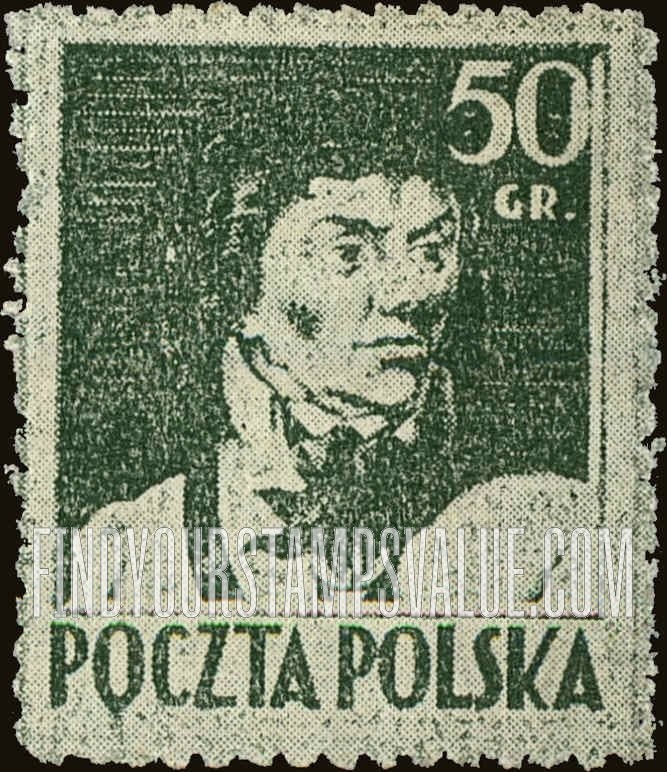 FindYourStampsValue: Tadeusz Kosciuszko