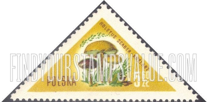 FindYourStampsValue: Various mushrooms