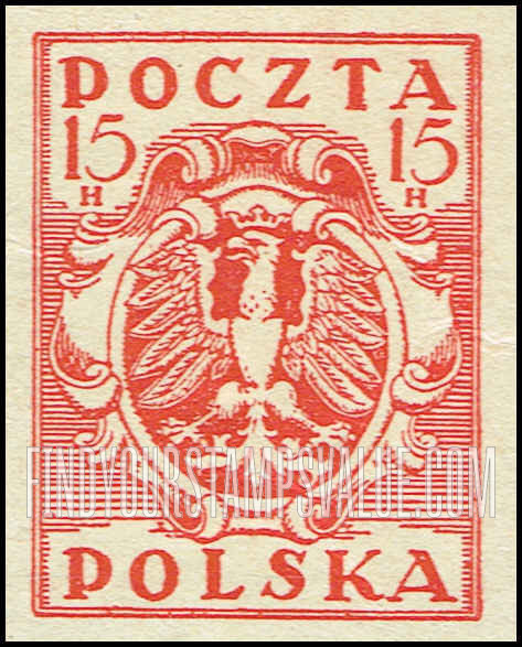 FindYourStampsValue: Eagle and Fasces, Symbolical of United Poland