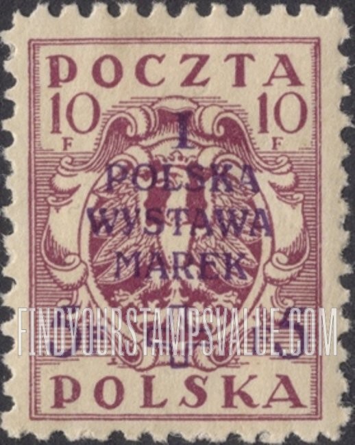 FindYourStampsValue: SEMI-POSTAL - Eagle: Regular Issue of 1919 Surcharged in Violet
