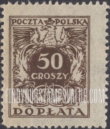FindYourStampsValue: POSTAGE DUE - Numerals of Value