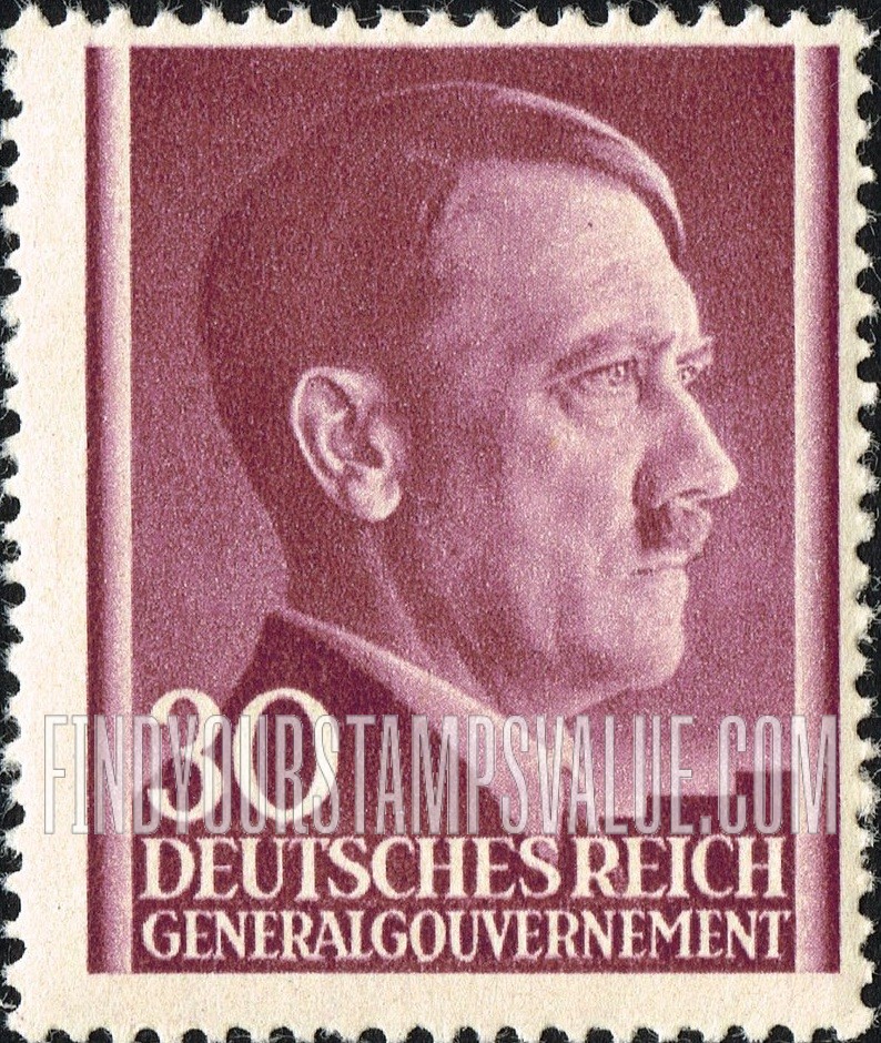 FindYourStampsValue: OCCUPATION - Adolf Hitler