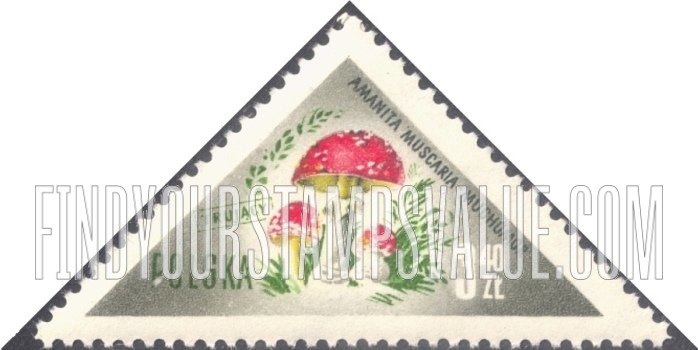 FindYourStampsValue: Various mushrooms